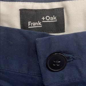 Frank and Oak Navy Pants